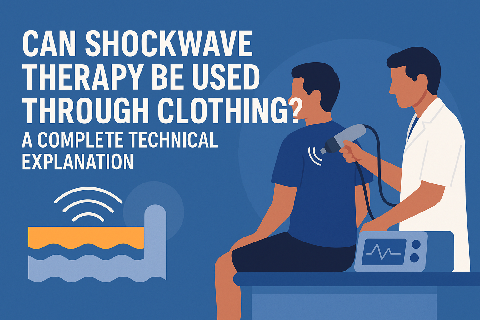 Can Shockwave Therapy Be Used Through Clothing? A Complete Technical Explanation?