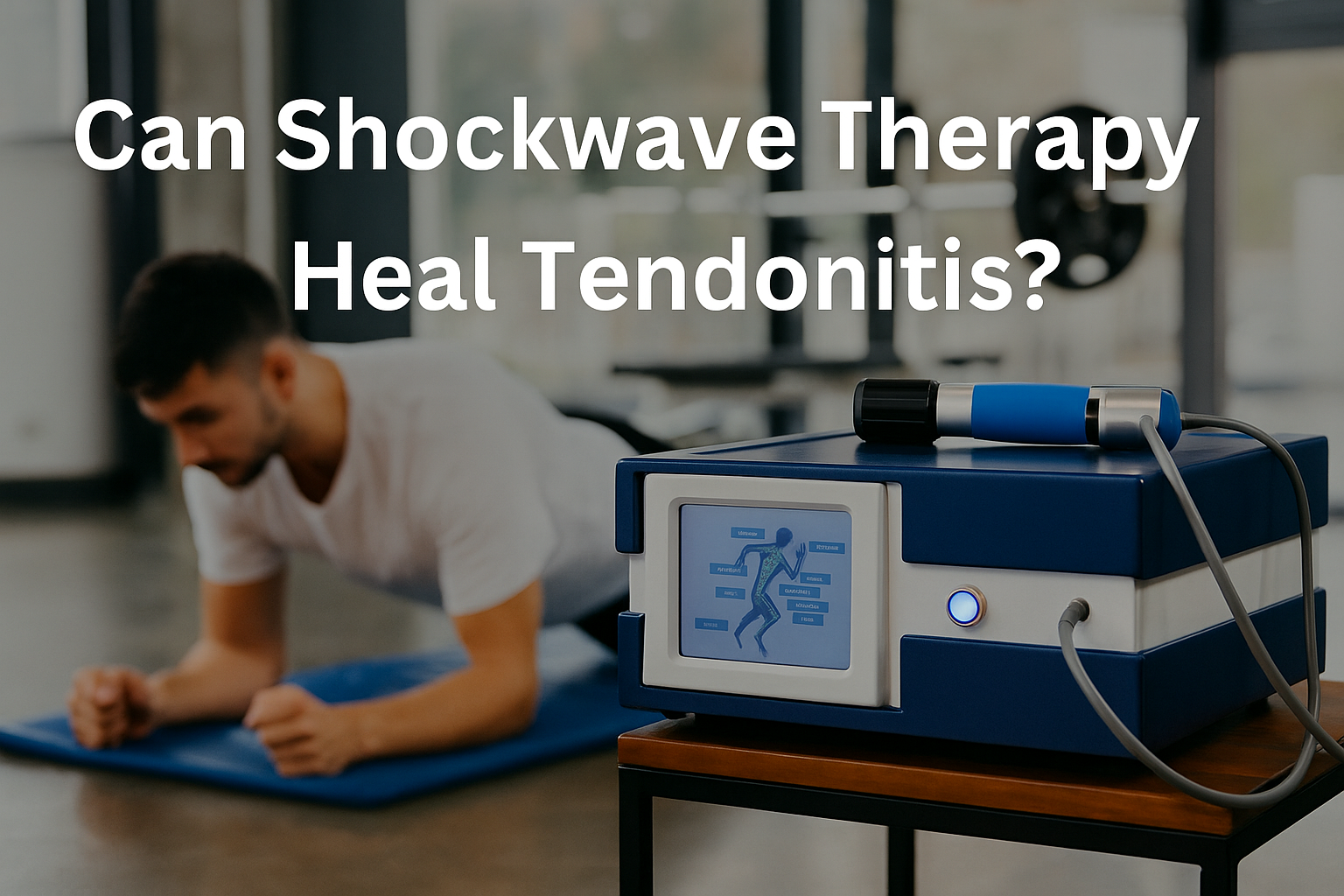Can shockwave therapy heal tendonitis?