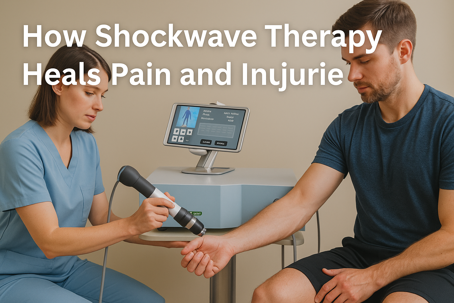 How Shockwave Therapy Heals Pain and Injuries