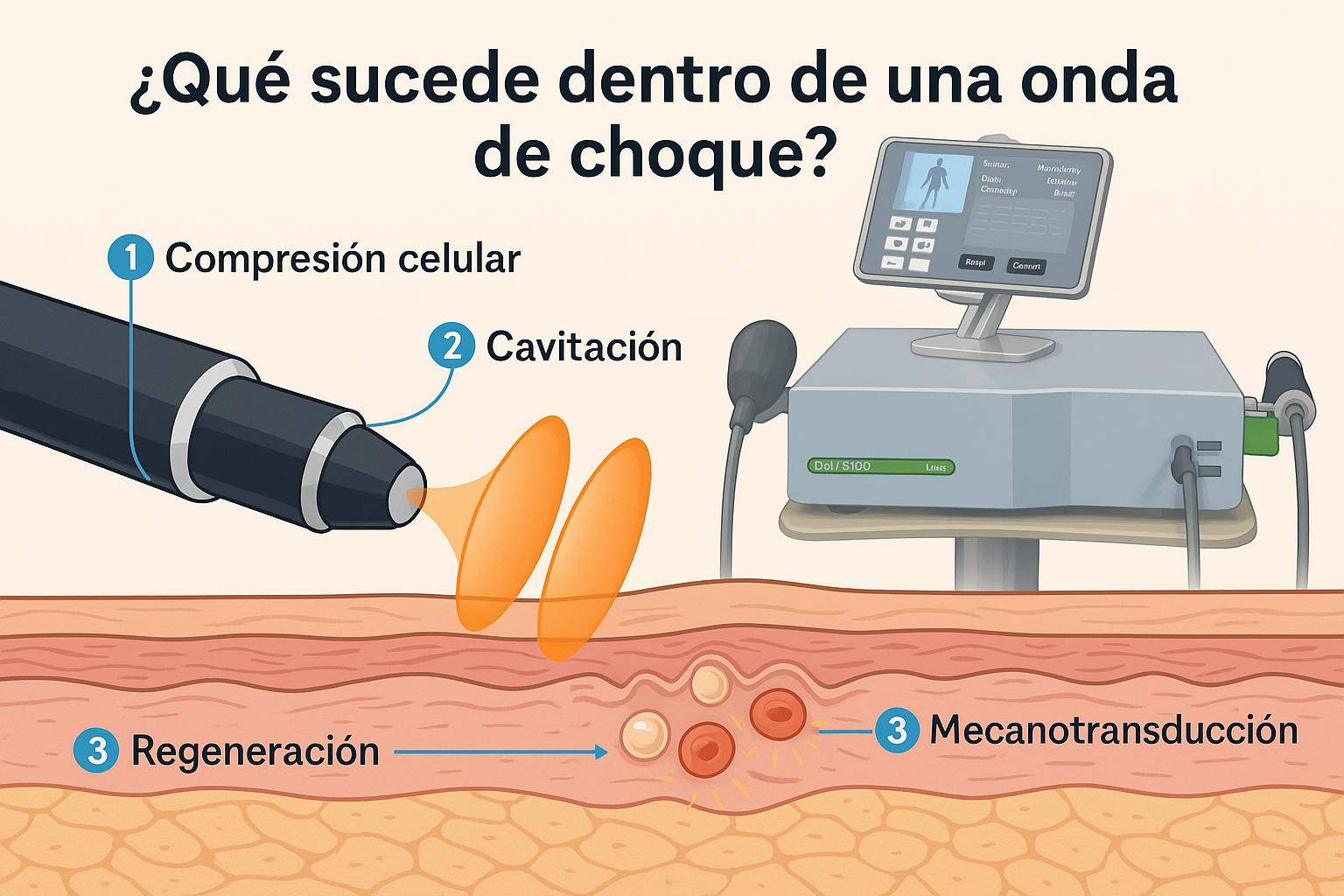 ¿Qué ocurre dentro de una onda de choque?