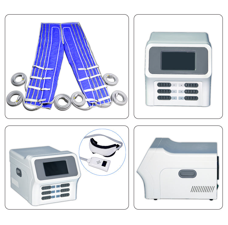 BR615 High Waist Pressotherapy Suit | 24 Air compression Chambers Lymphatic Drainage Massage detox therapy Machine