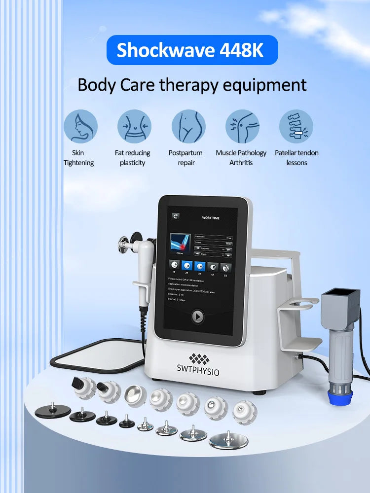 Tecar 448k Physiotherapy Instrument Shock Wave Therapy Rehabilitation Vacuum machine