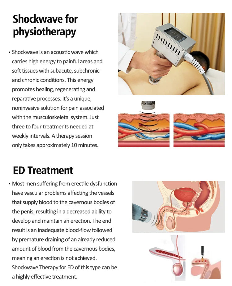 Tecar 448k Physiotherapy Instrument Shock Wave Therapy Rehabilitation Vacuum machine