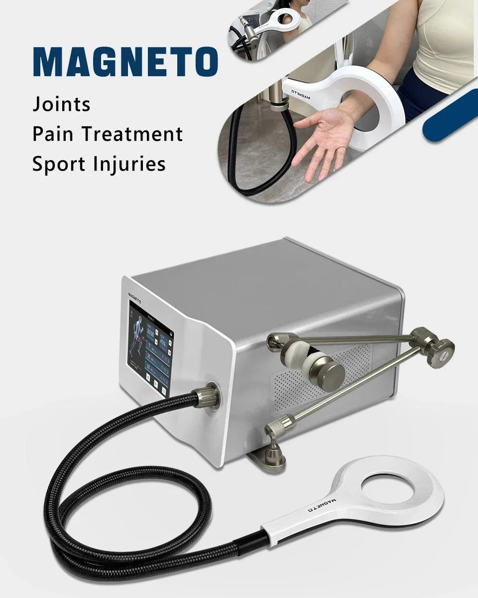 EMTT Magneto Transduction Magnetic Therapy for Pain Relief Sport Injuries Treatment Electric Body Massager Machine