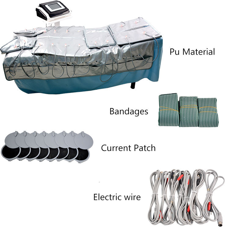 3 in1 Infrared Pressotherapy EMS Slimming Machine | Lymphatic Drainage & Body Shaping