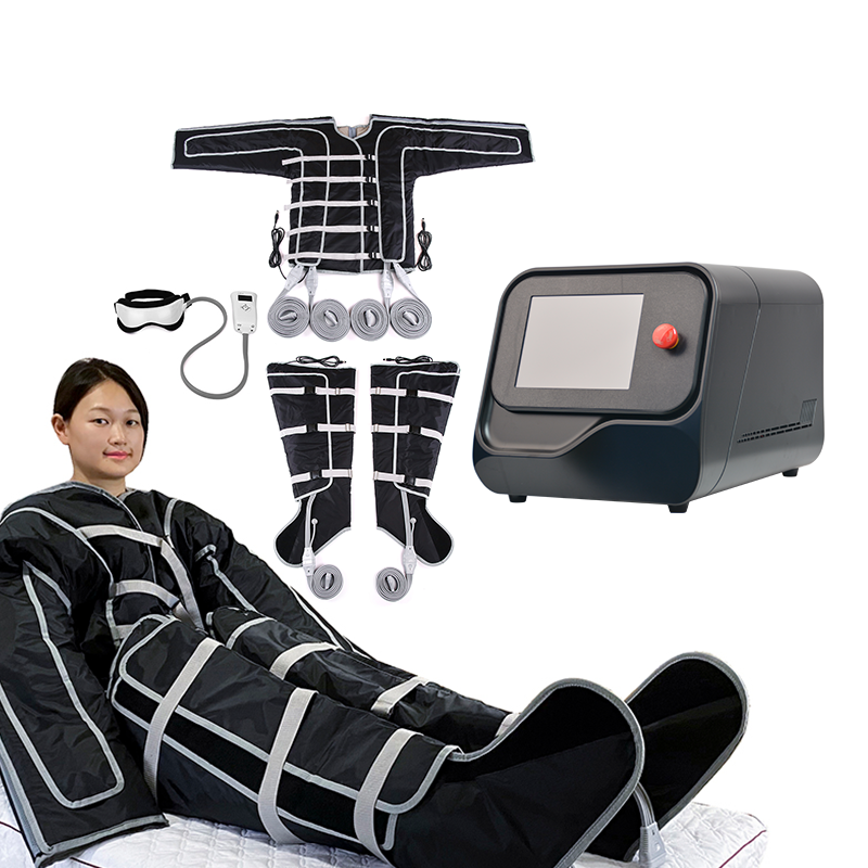 24 air bags air compression massager full body suit pressure therapy pressotherapy machine detoxification