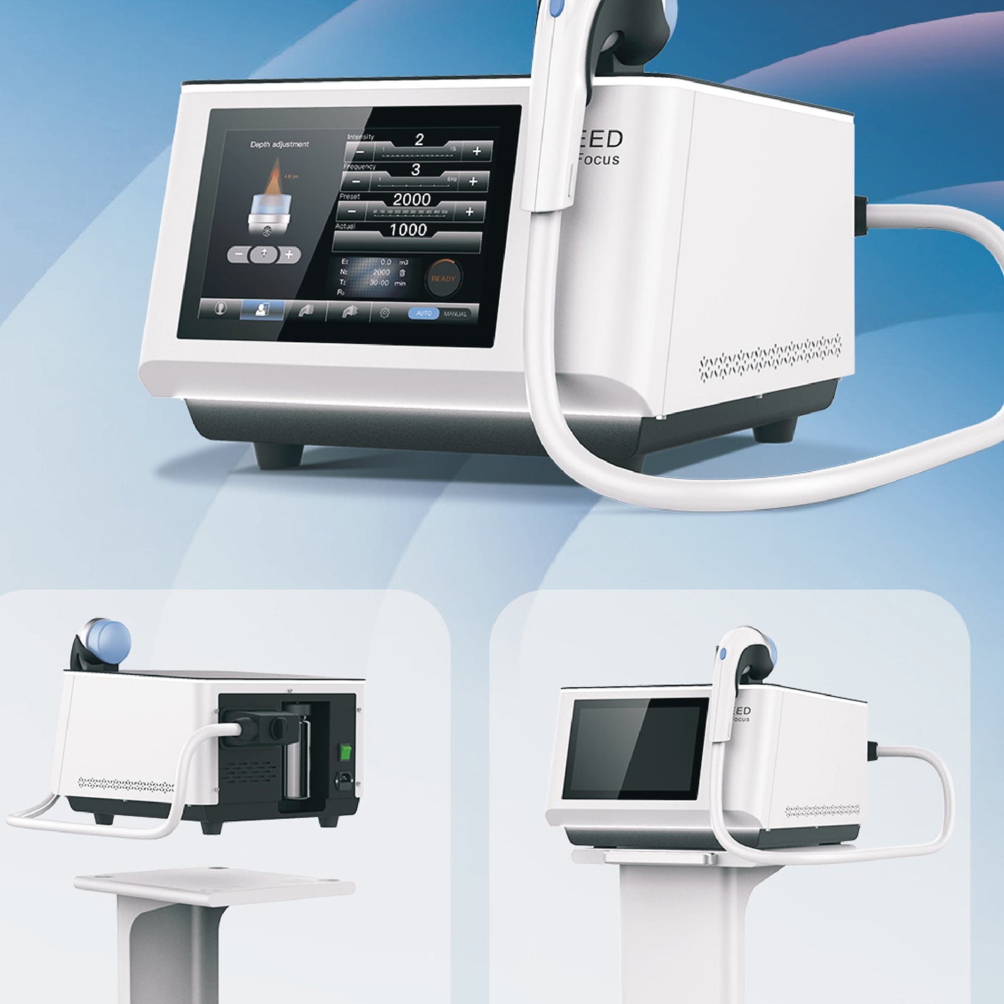 Focused Focus shock wave therapy machine terapia de ondas de choque devices Pain Relief Physio