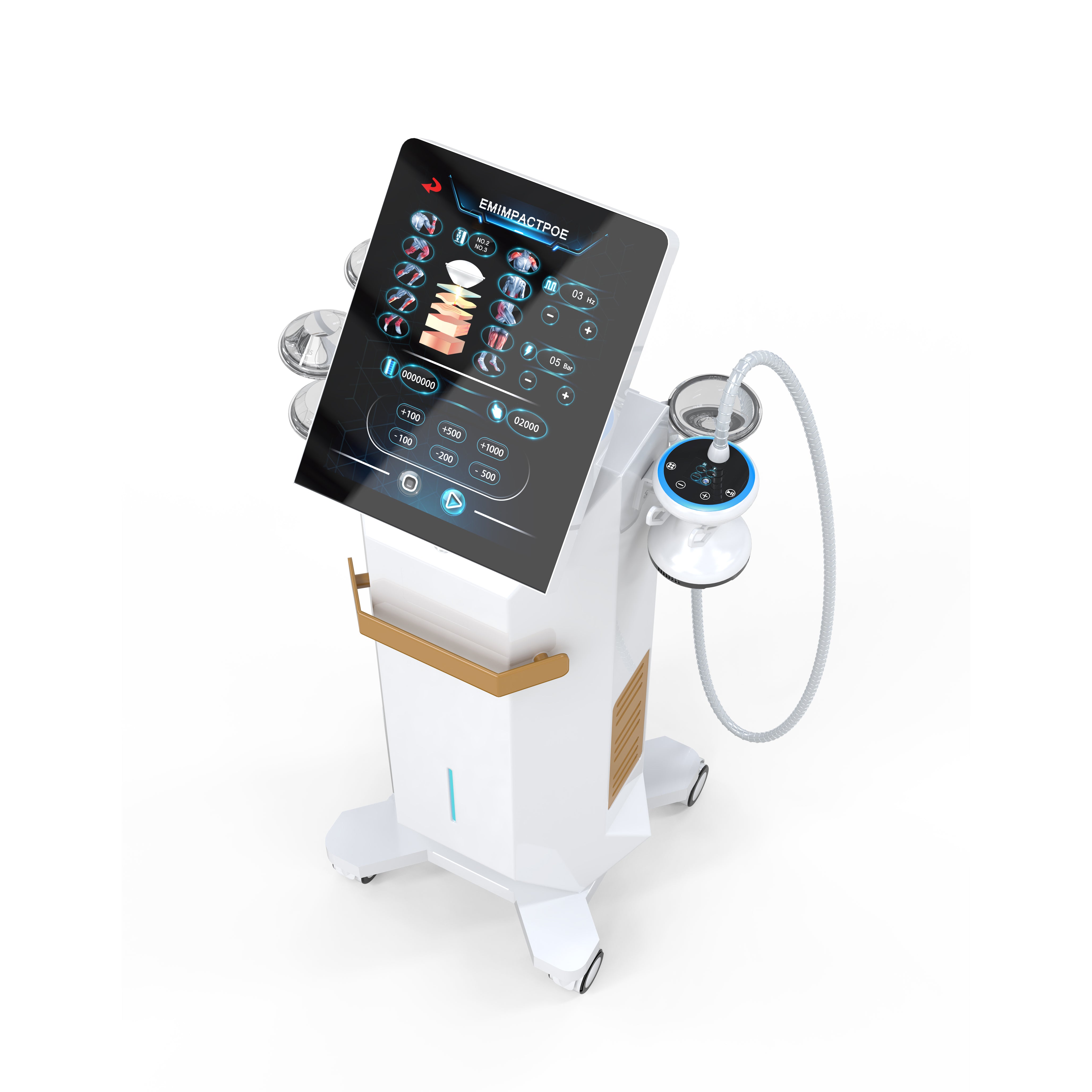 B63 EMIMPACTPOE Focused Shockwave Therapy Machine – Piezoelectric Pain Relief & Rehabilitation Device