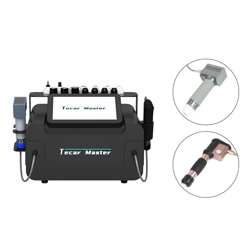 Tecar Master SW319 2-in-1 Shockwave Therapy System Pneumatic & Electromagnetic Shock wave Pain Relief Machine