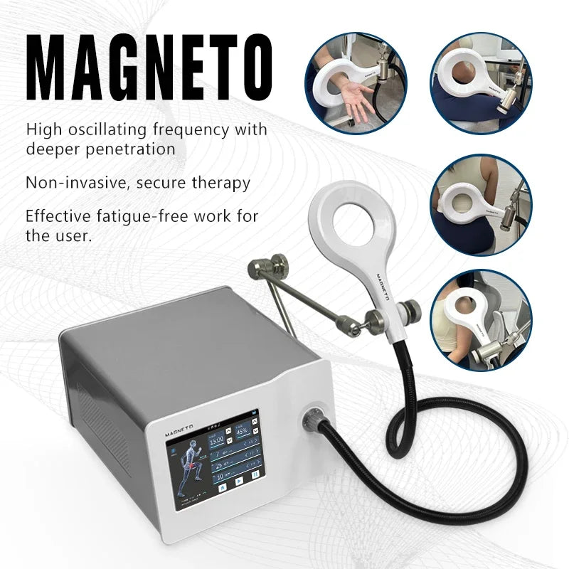 EMTT Magneto Transduction Magnetic Therapy for Pain Relief Sport Injuries Treatment Electric Body Massager Machine