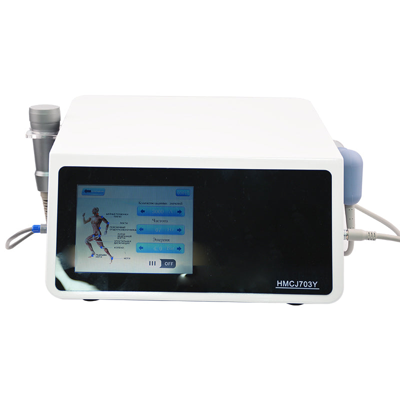 Ultrasound + Shockwave Therapy Machine – Dual Handle Physiotherapy Device for Pain Relief & Rehabilitation