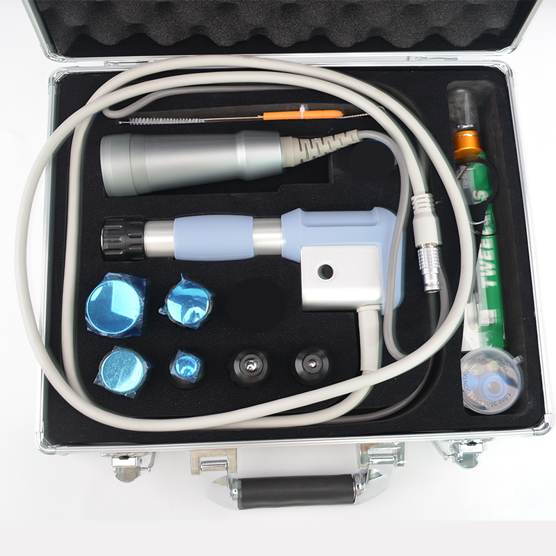 Ultrasound + Shockwave Therapy Machine – Dual Handle Physiotherapy Device for Pain Relief & Rehabilitation