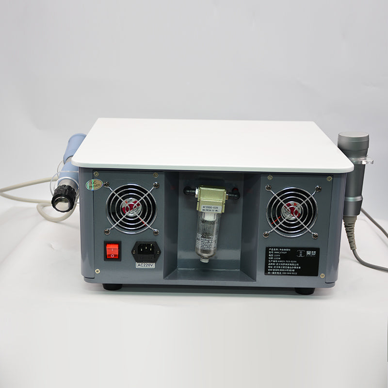 Ultrasound + Shockwave Therapy Machine – Dual Handle Physiotherapy Device for Pain Relief & Rehabilitation