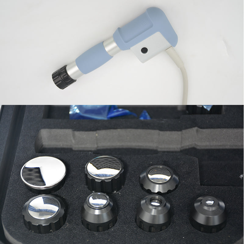 Ultrasound + Shockwave Therapy Machine – Dual Handle Physiotherapy Device for Pain Relief & Rehabilitation