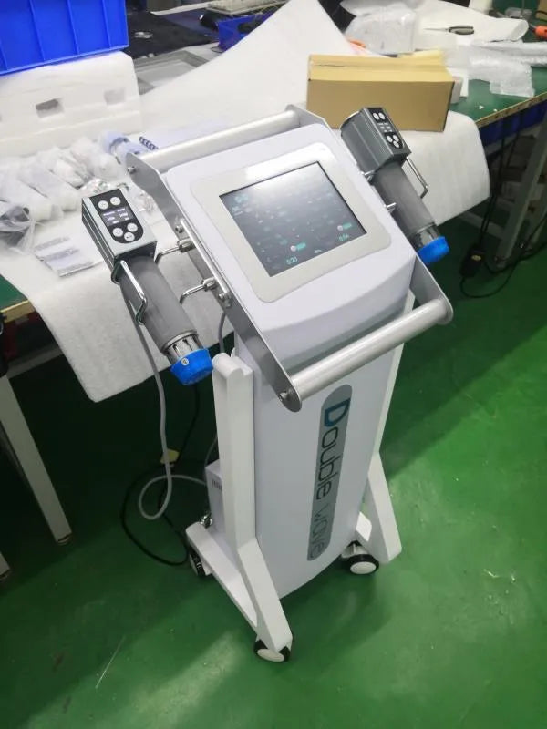 Double handles Shockwave Therapy Machine Shock Waves ED Treatment Back Massager Health Care