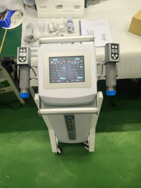 Double handles Shockwave Therapy Machine Shock Waves ED Treatment Back Massager Health Care