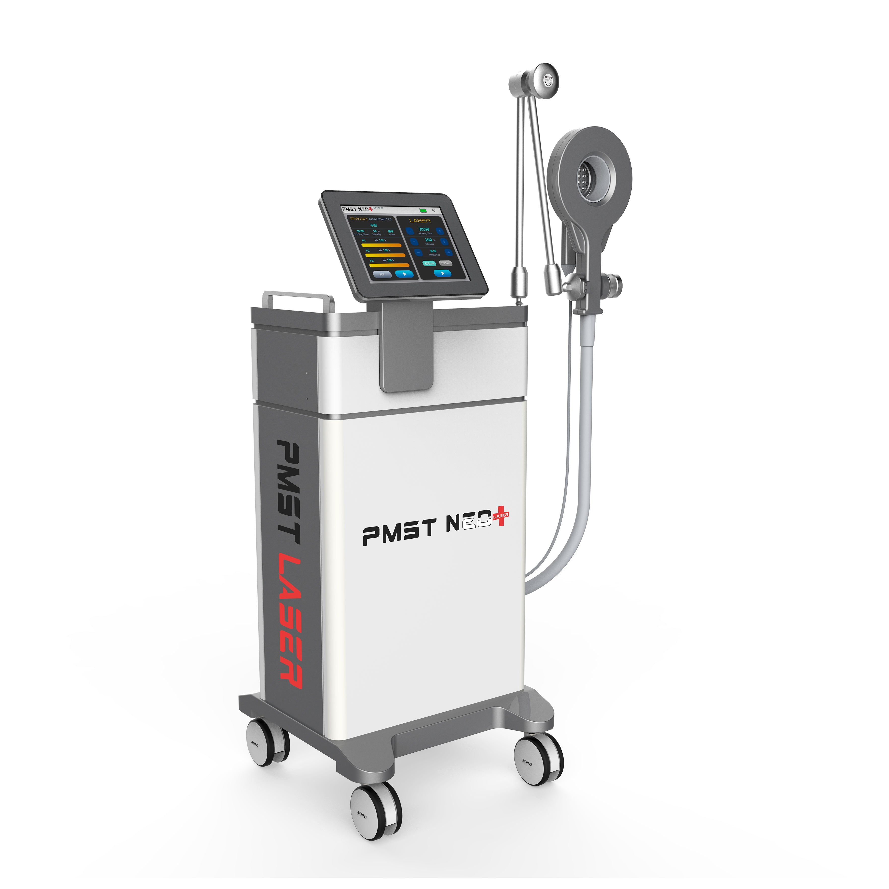 PMST NEO+ Vertical Magneto-Laser Therapy Machine | 5T Magnetic Field & 5600mW Cold DIODO Laser