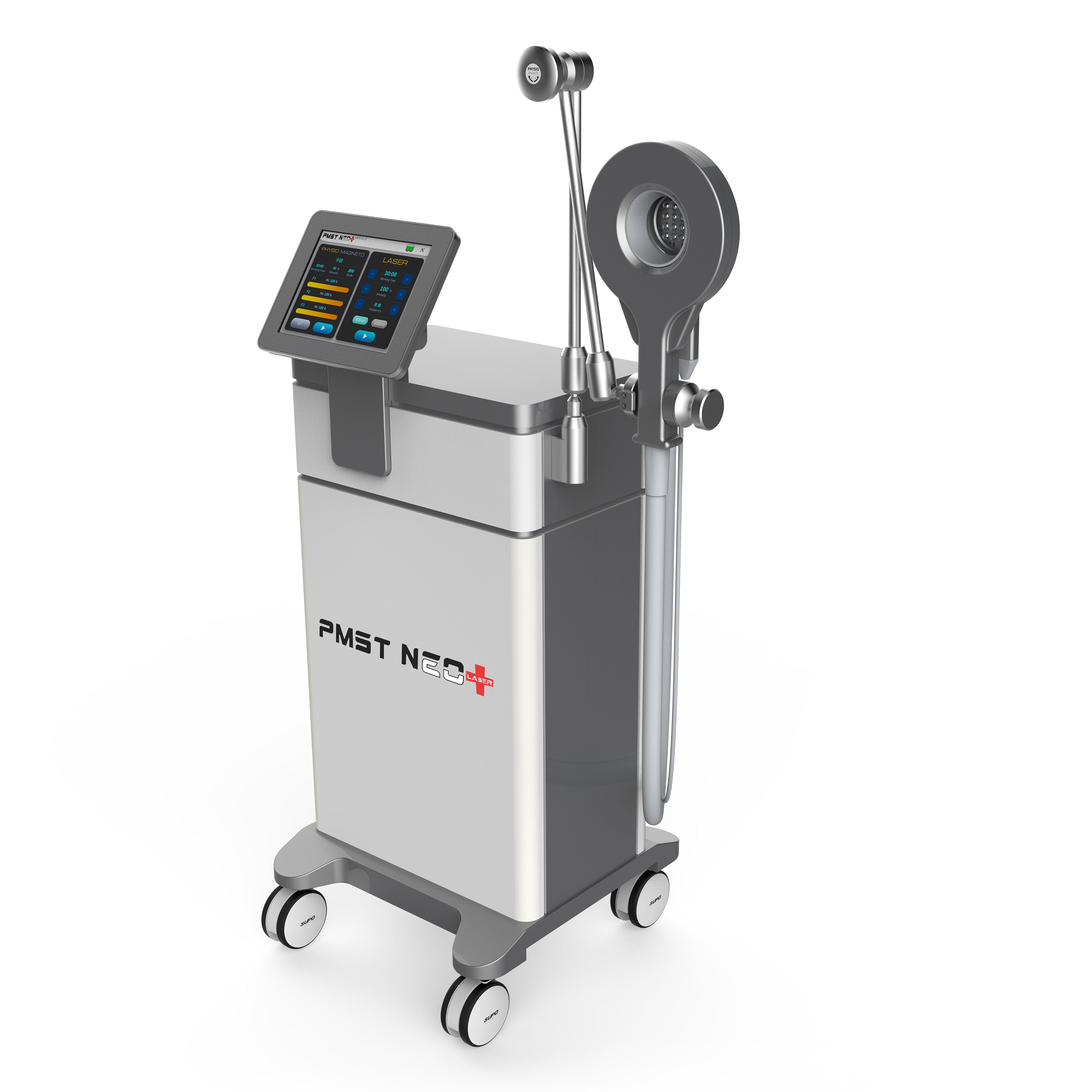 PMST NEO+ Vertical Magneto-Laser Therapy Machine | 5T Magnetic Field & 5600mW Cold DIODO Laser