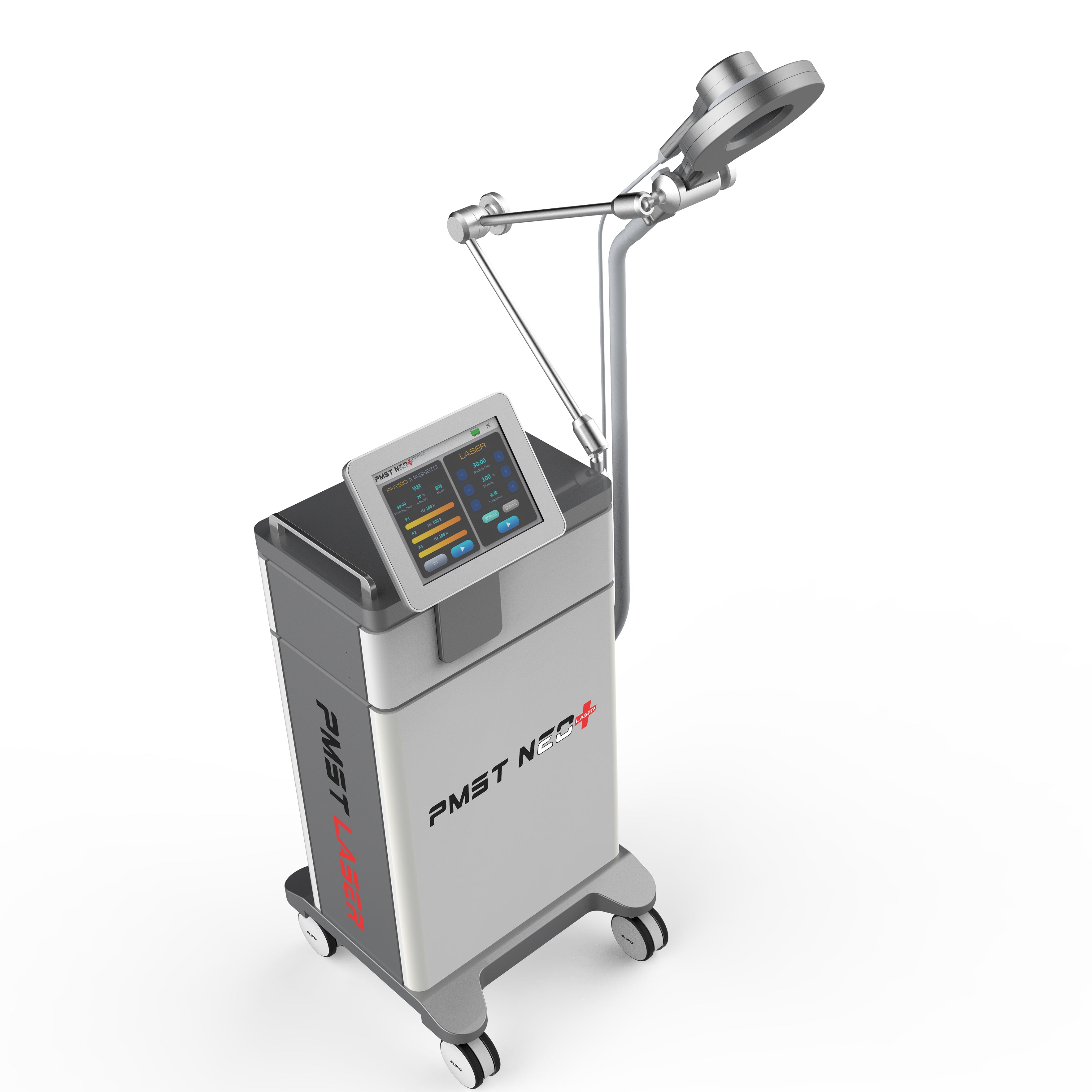 PMST NEO+ Vertical Magneto-Laser Therapy Machine | 5T Magnetic Field & 5600mW Cold DIODO Laser