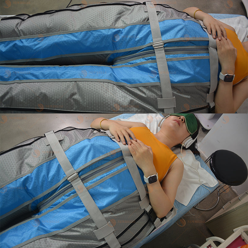 Pressotherapy 16 Chamber pressluxx pressure Lymphatic Drainage Machine with Infrared & Dynamic Air Compression