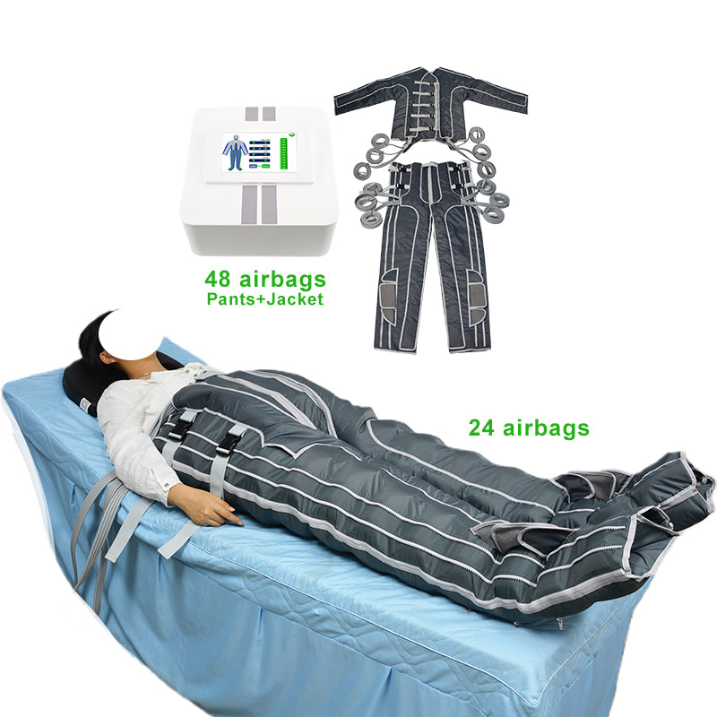 48 Airbags jacket&pants Pressotherapy Machine Lymphatic Drainage Body Slimming & Shaping & Recovery Device – SA06F