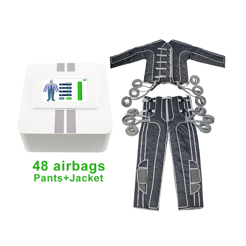 48 Airbags jacket&pants Pressotherapy Machine Lymphatic Drainage Body Slimming & Shaping & Recovery Device – SA06F