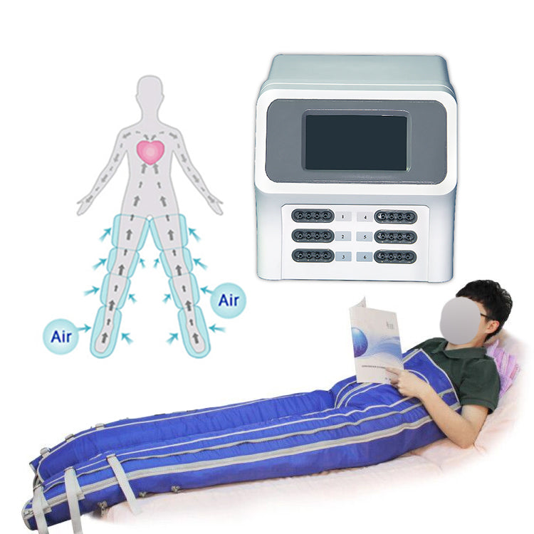 BR615 High Waist Pressotherapy Suit | 24 Air compression Chambers Lymphatic Drainage Massage detox therapy Machine