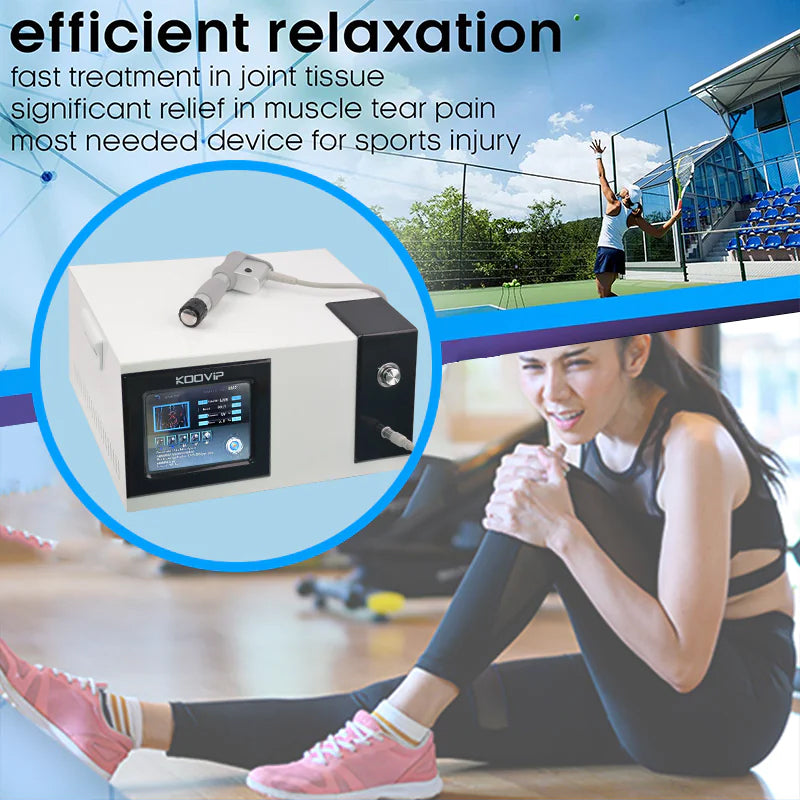 Extracorporeal Shockwave Therapy Machine – 8 Bar, 10Hz, Portable Device for Pain Relief & Rehab– SW600