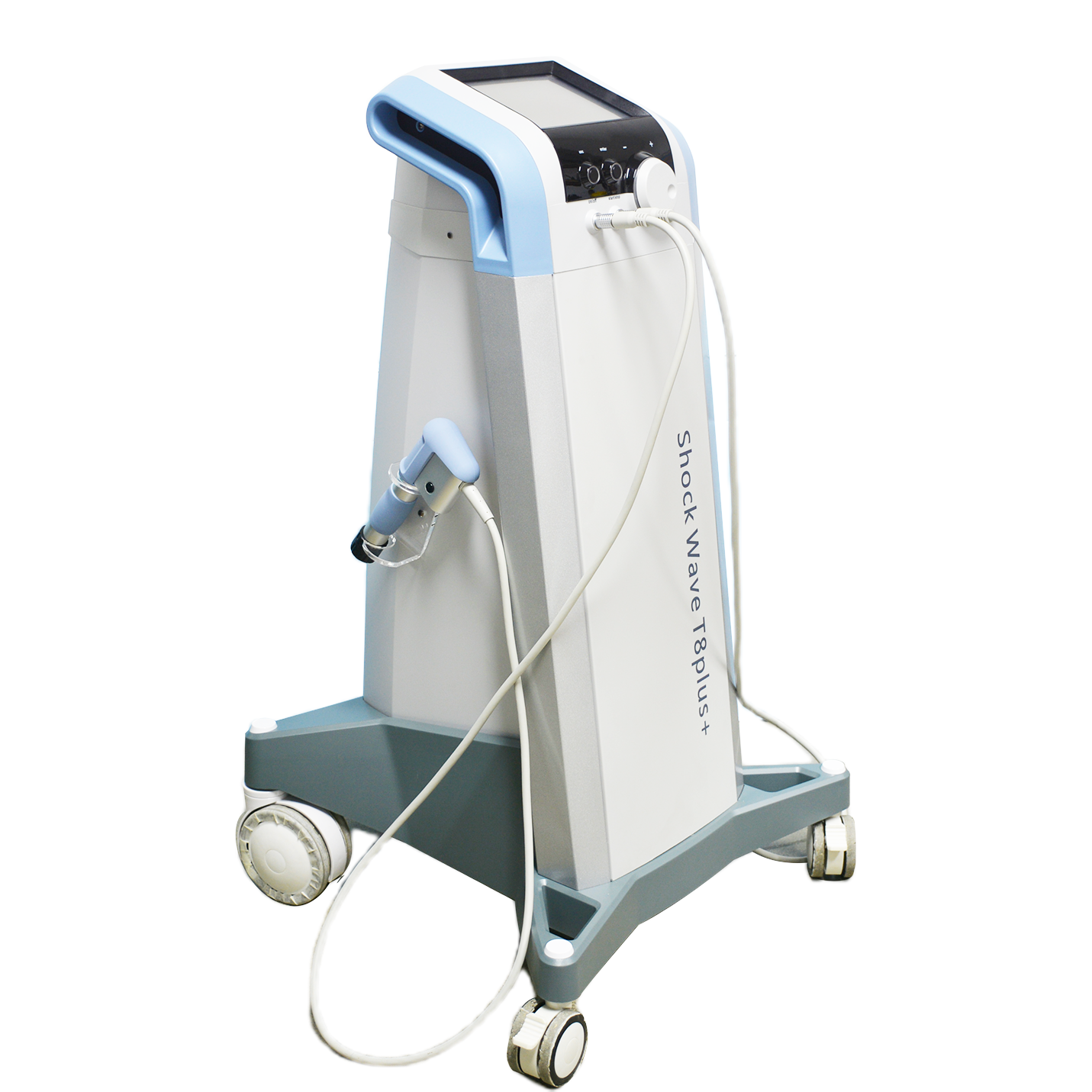 Professional Dual Handle Shockwave Therapy Machine – Pneumatic Ballistic Pain Relief & Rehabilitation System – Model SW25