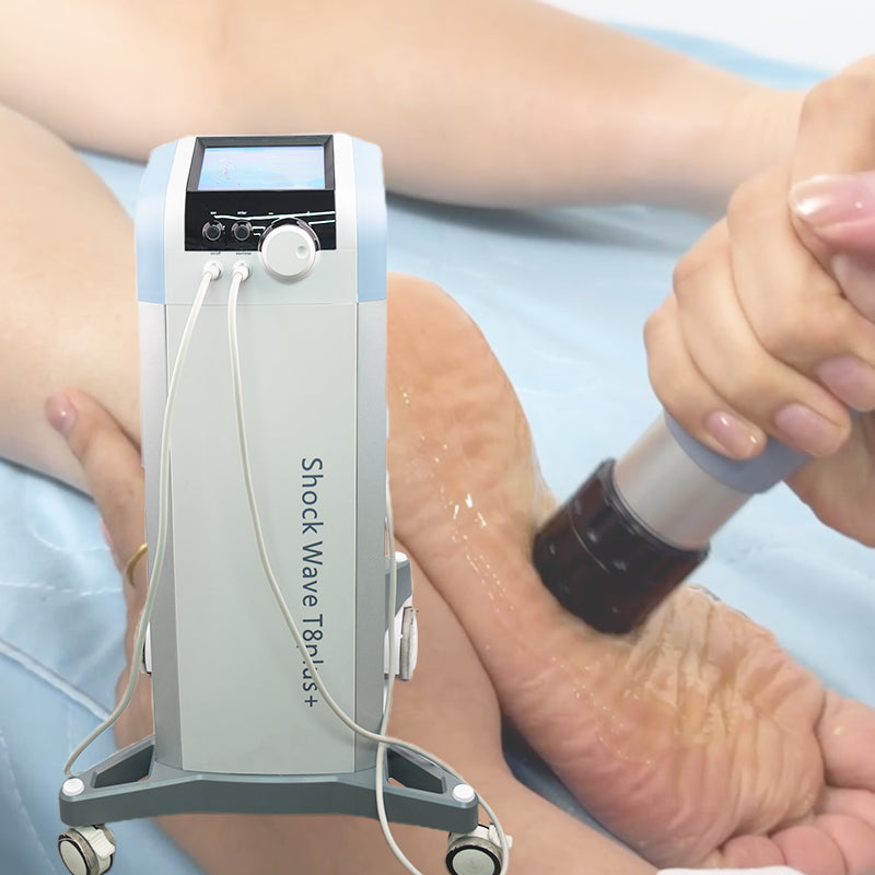 Professional Dual Handle Shockwave Therapy Machine – Pneumatic Ballistic Pain Relief & Rehabilitation System – Model SW25