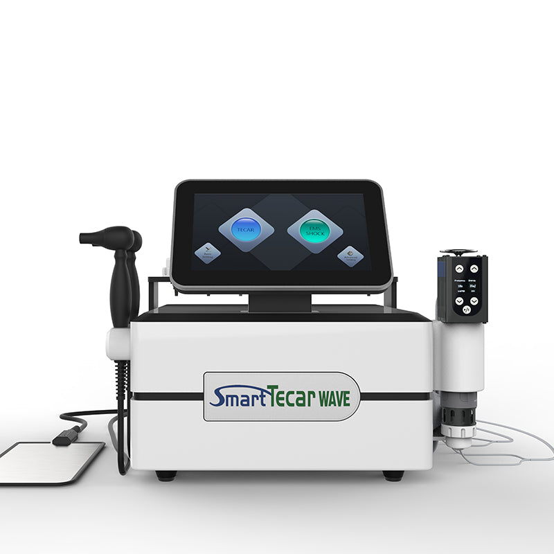 3 in 1 Smart Tecar Wave shockwave therapy Diathermy machine shock wave ems ret cet rf equipment