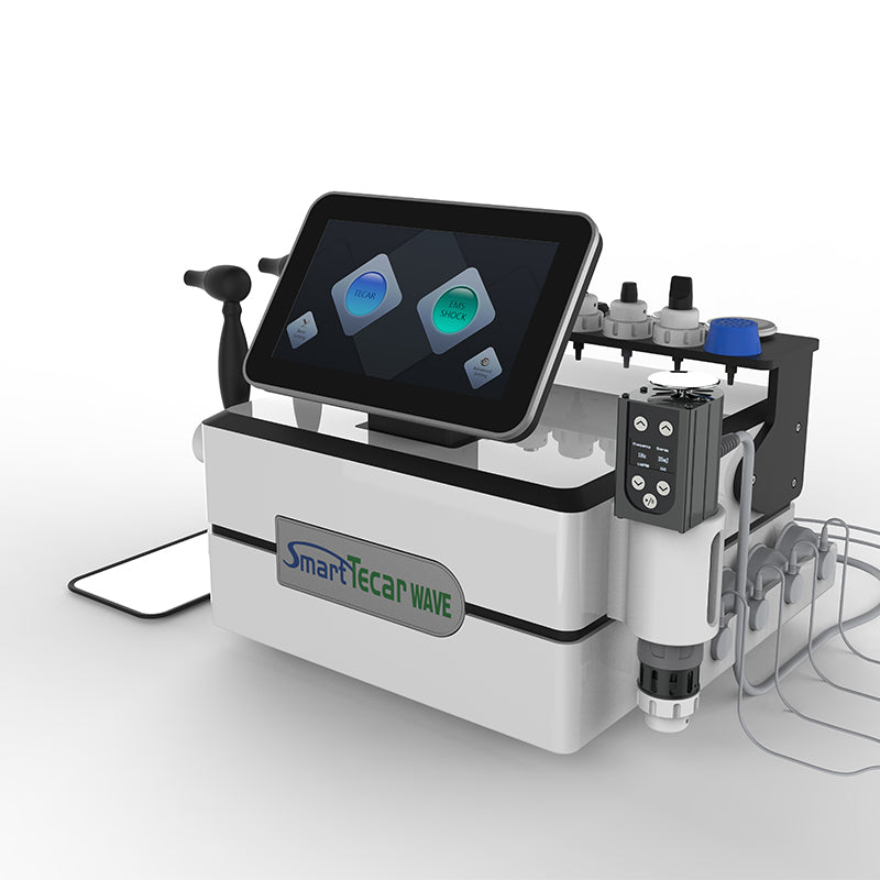 3 in 1 Smart Tecar Wave shockwave therapy Diathermy machine shock wave ems ret cet rf equipment