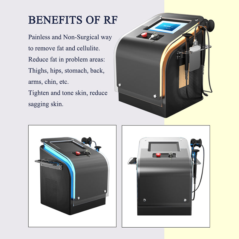 BR208 Monopolar RF radiofrequency device Skin Tightening Machine Professional Face & Body Lifting System