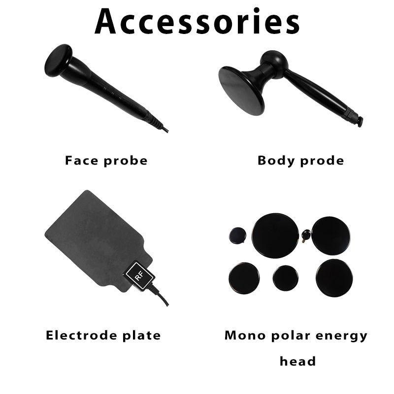 BR208 Monopolar RF radiofrequency device Skin Tightening Machine Professional Face & Body Lifting System