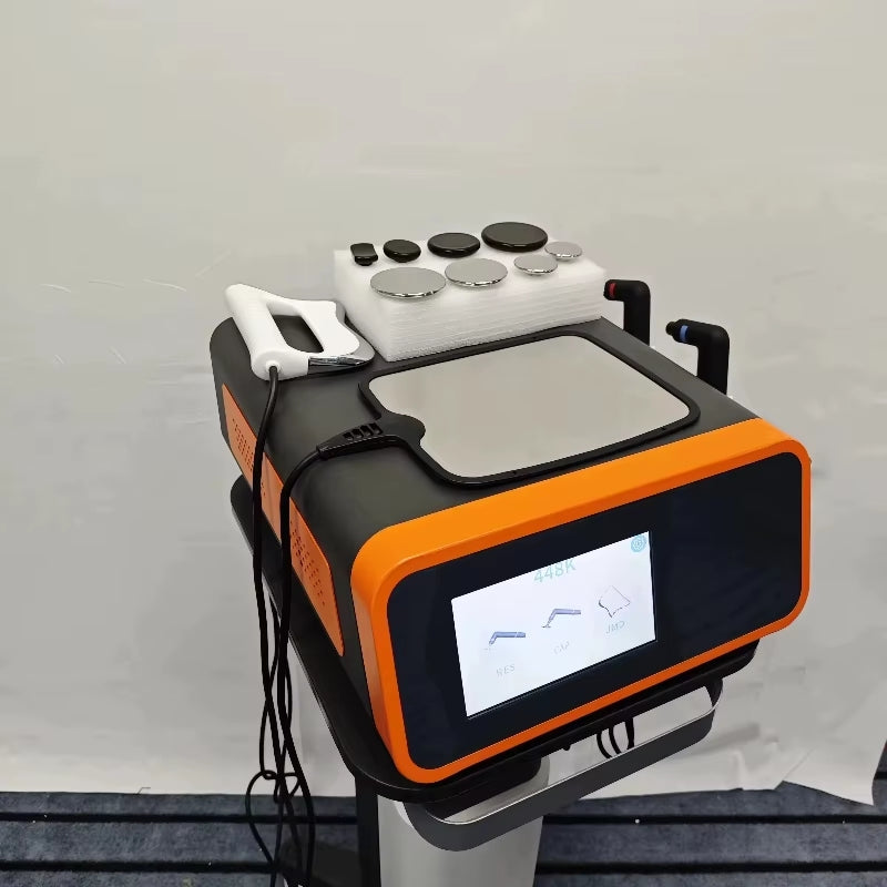 3in1 Tecar Therapy Machine Physiotherapy CET RET 448khz Sport Injury Pain Relief