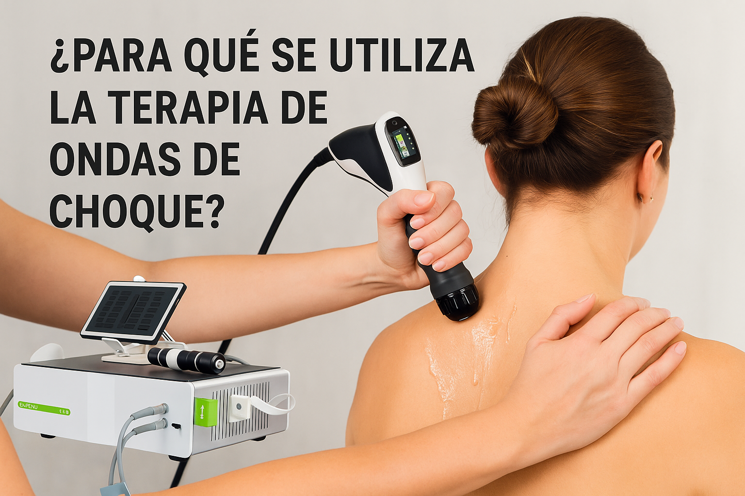 ¿Para qué se utiliza la terapia de ondas de choque?