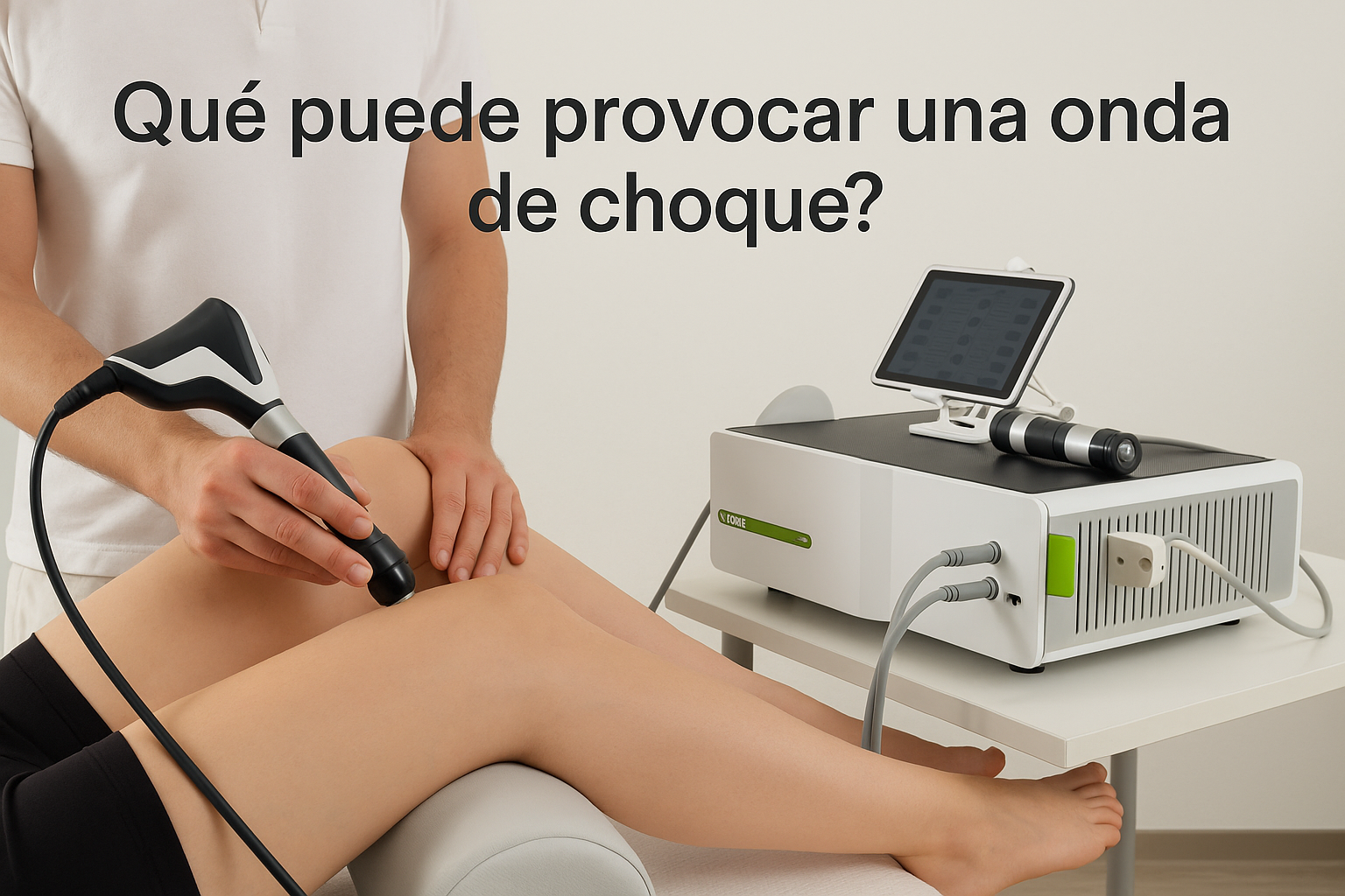 ¿Qué puede provocar una onda de choque?