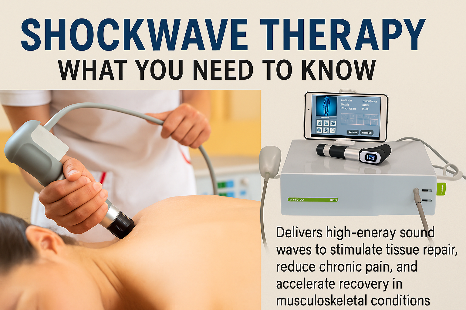 Shockwave Therapy: What You Need to Know