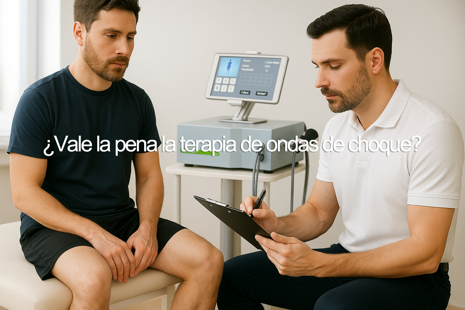 ¿Vale la pena la terapia de ondas de choque?