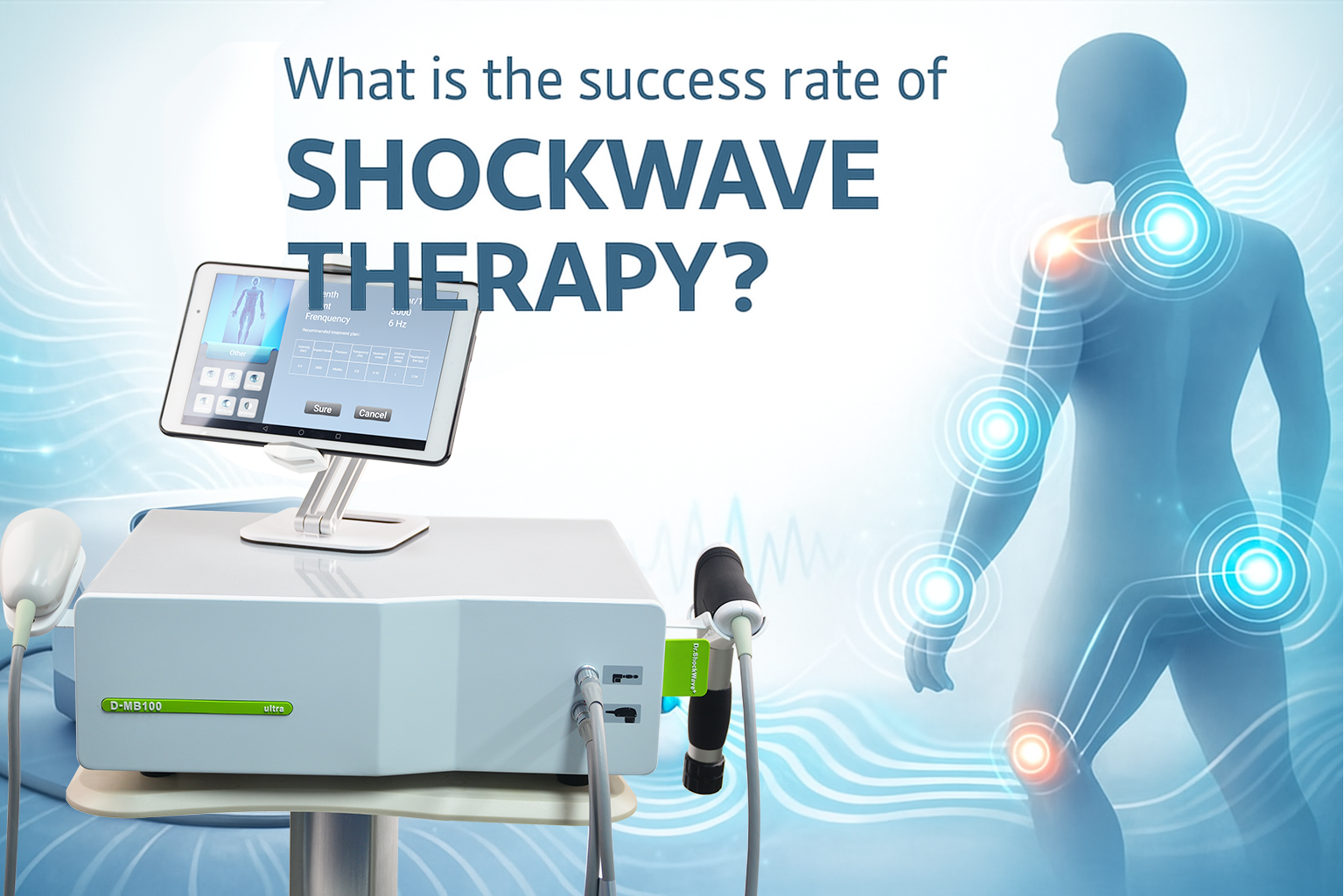 What is the success rate of shockwave therapy?