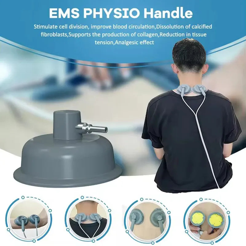 Multifunction 4-in-1 Shock Wave Vacuum EMS 448K Body Care Machine for Slimming & Cellulite Removal
