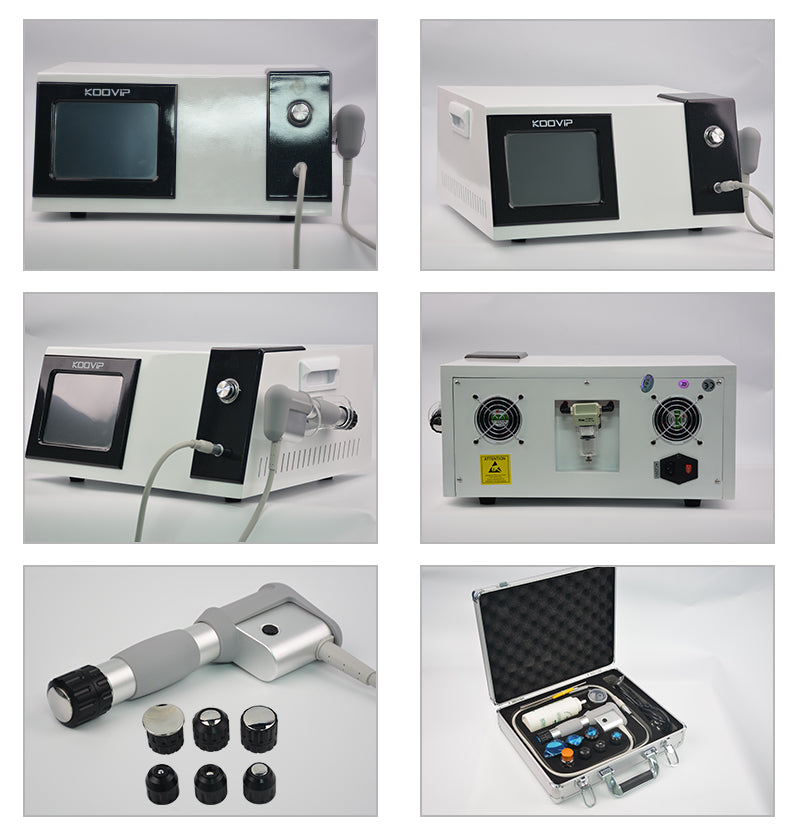 Extracorporeal Shockwave Therapy Machine – 8 Bar, 10Hz, Portable Device for Pain Relief & Rehab– SW600