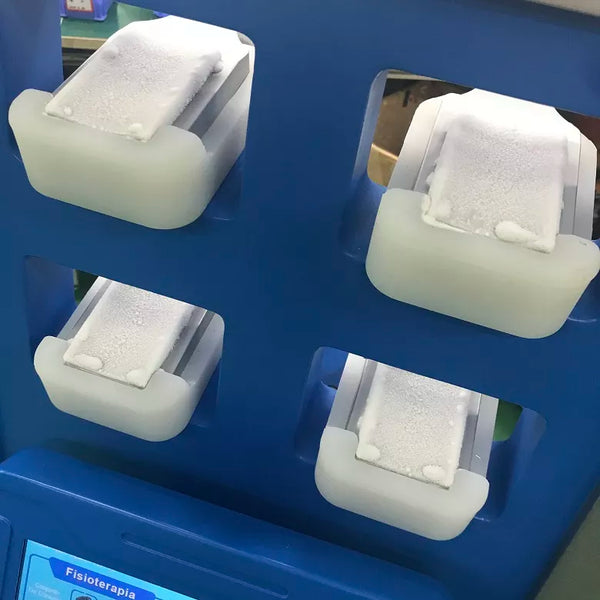 Cool wave plus shockwave shock cryolipolysis cooling cryotherapy cryopad equipment
