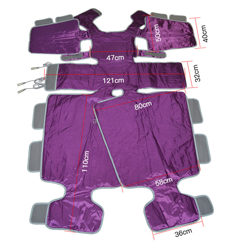 2 in 1 Professional Press Therapy Device Lymphatic Drainage Infrared heat Slimming Presoterapia Pressotherapy Machine SA08