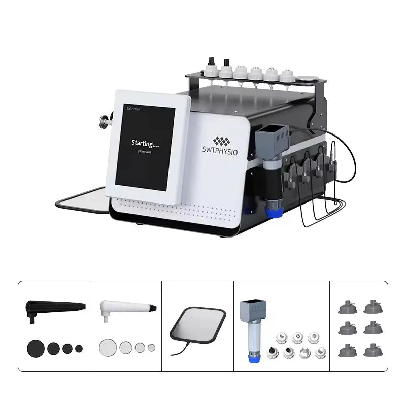 Multifunction 4-in-1 Shock Wave Vacuum EMS 448K Body Care Machine for Slimming & Cellulite Removal