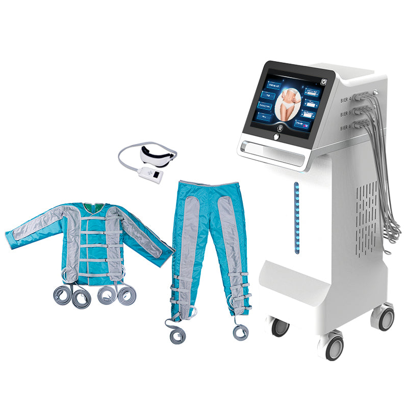 BR619 PRO IR Pressotherapy Machine | Infrared Lymphatic Drainage Slimming & Massage System