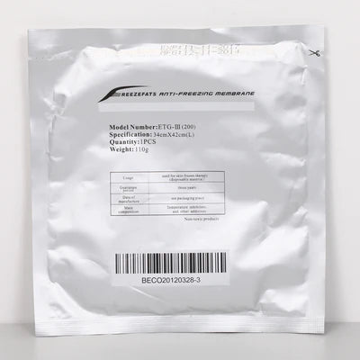 50 Pcs Cryolipolysis Antifreeze Membrane 110g (34×42cm) | Professional Freezefats Cryo Pad for Fat Freezing Machine
