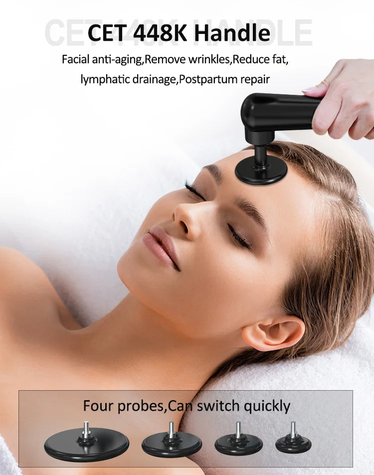 Tecar 448k Physiotherapy Instrument Shock Wave Therapy Rehabilitation Vacuum machine