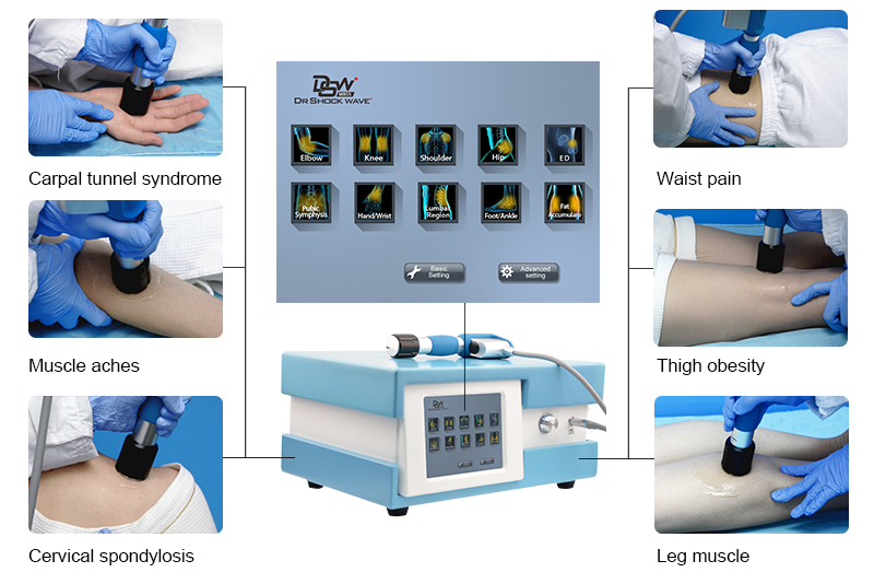 Shockwave Therapy Machine | Professional Pain Relief & Physiotherapy Device – Model SW24