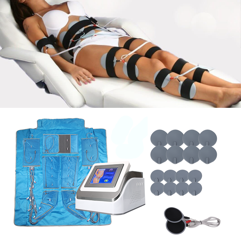 3 in 1 Pressotherapy Machine 20 air Bags Lymphaticdrainage Body Slimming Cellulite Reduction Detoxification Recovery Therapy